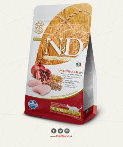 N&D LOW GRAIN for Cats – Chicken & Pomegranate Adult