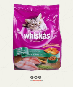 Whiskas Tuna Flavour with Salmon Pockets 1.4Kg