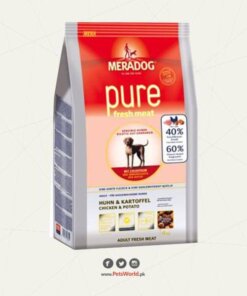 MERADOG Pure Adult Fresh Meat Chicken & Potato – 12.5 Kg