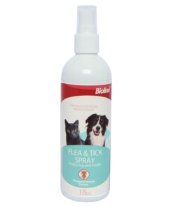 BIOLINE FLEA AND TICK SPRAY FOR CATS AND DOGS – 175 ML