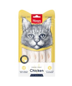 Wanpy Creamy Lickable Treats Chicken For Cat
