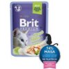Brit premium gravy with trout fillets
