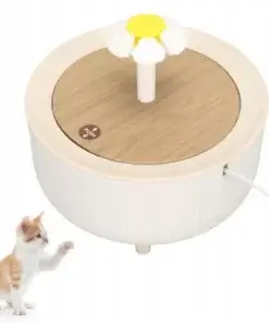 Wooden Cat Water Fountain (1.3L)